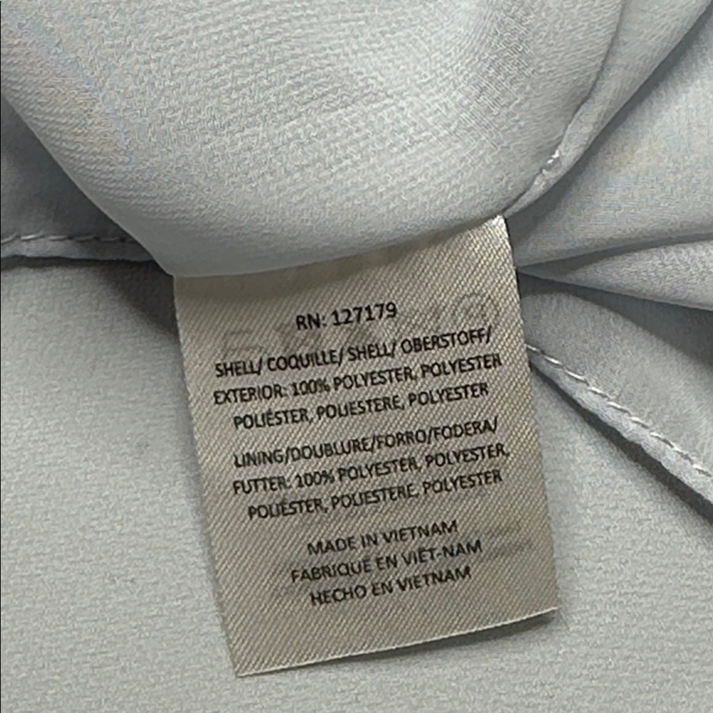 Jenny Yoo Collection‎ Alissa Dress Whisper Blue Matte Georgette Size 18 - Picture 13 of 16